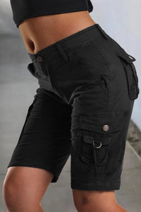Dames Cargoshorts met Zakken en Comfortabele Pasvorm - Malea