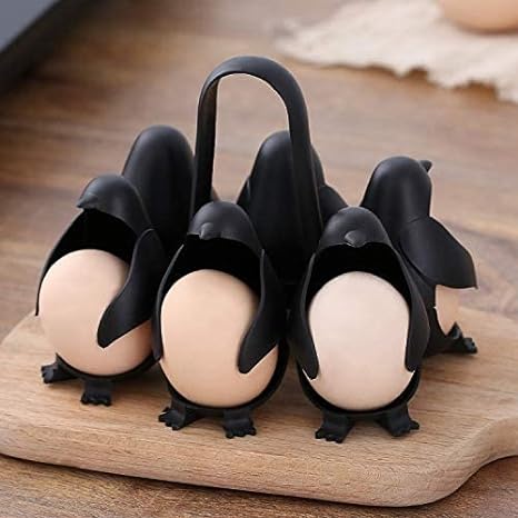 3-in-1 Eierkoker met Schattig Design - EggPenguin
