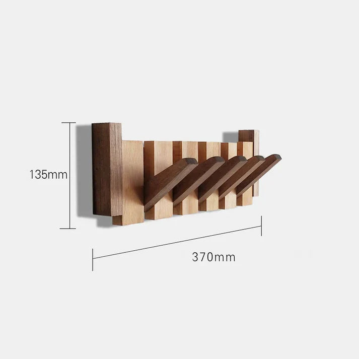 Houten Pianostijl Kapstok - Melodia