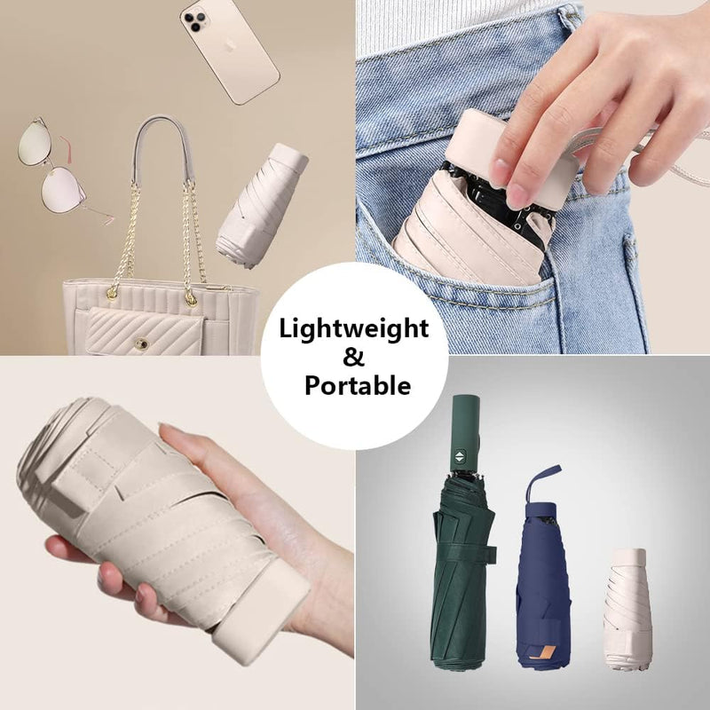Mini Reisparaplu met UV-Bescherming – Liora