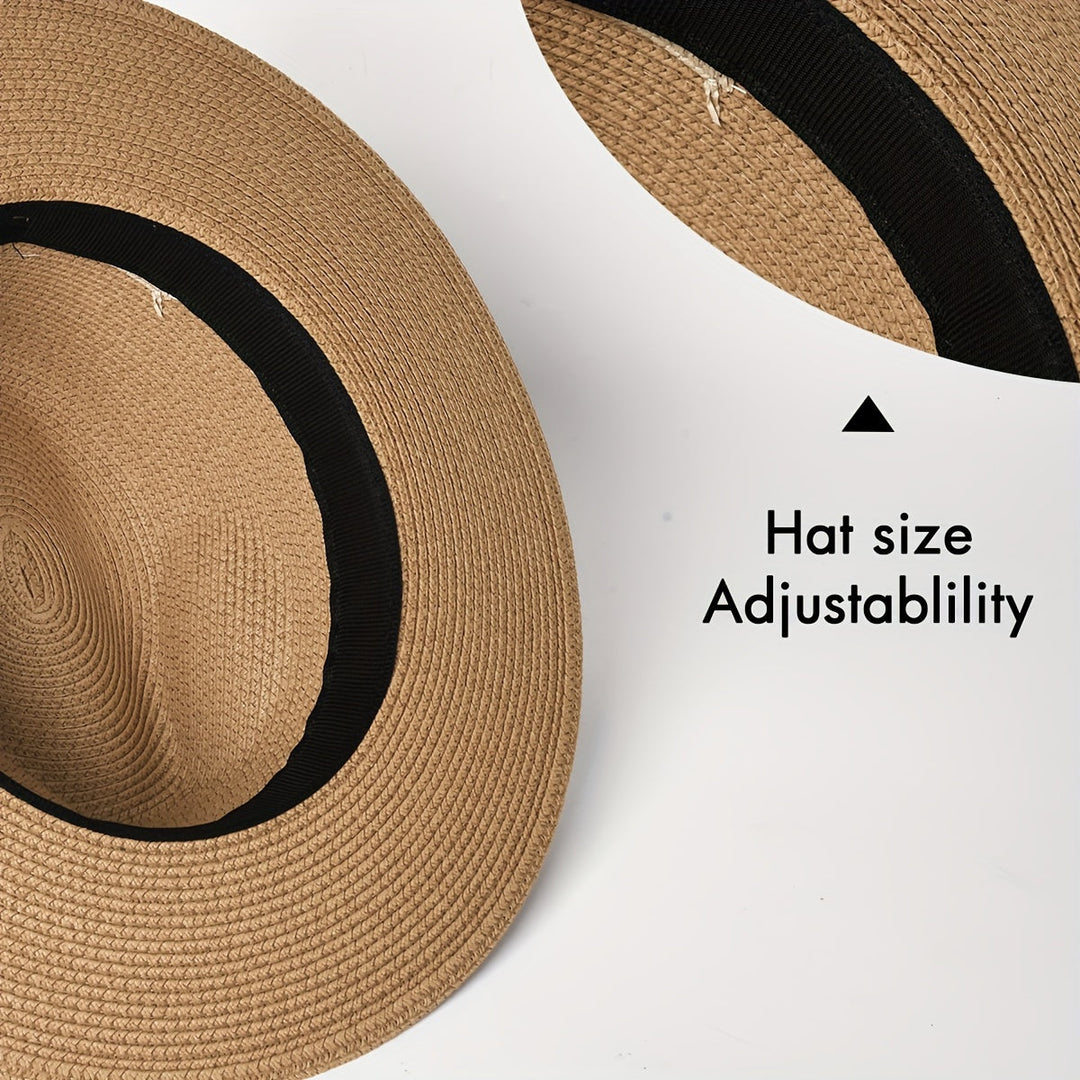 Trendy zonnehoed met brede rand voor dames en heren - SunShield Panama