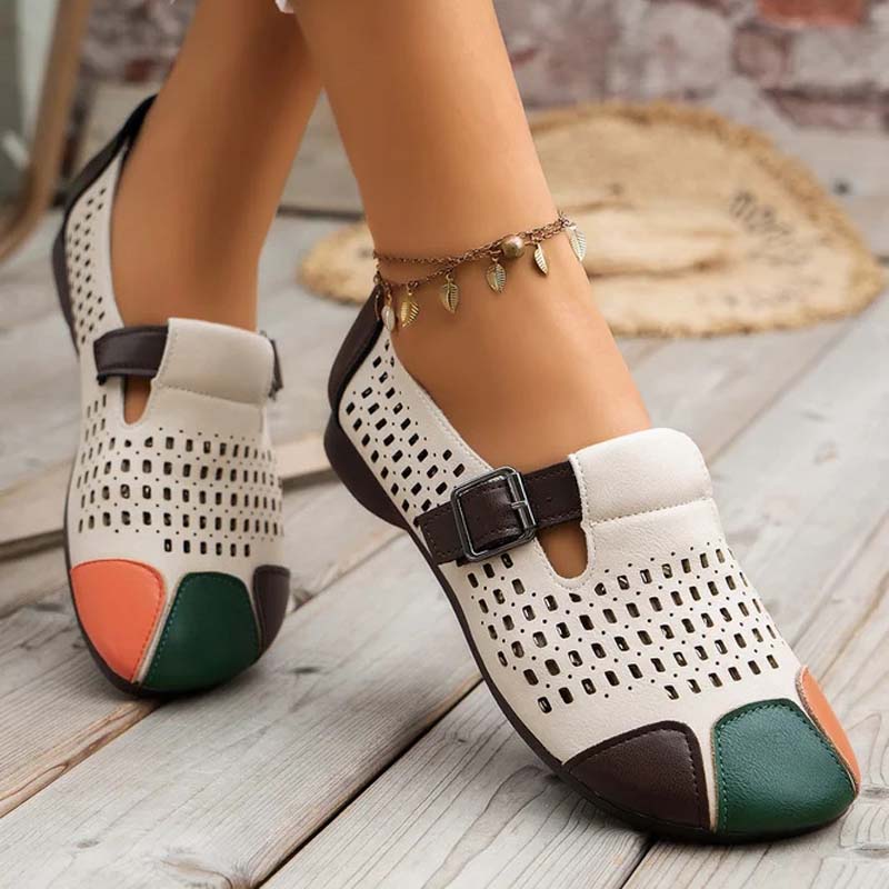 Luchtige Dames Sandalen met Gesp – Zoë