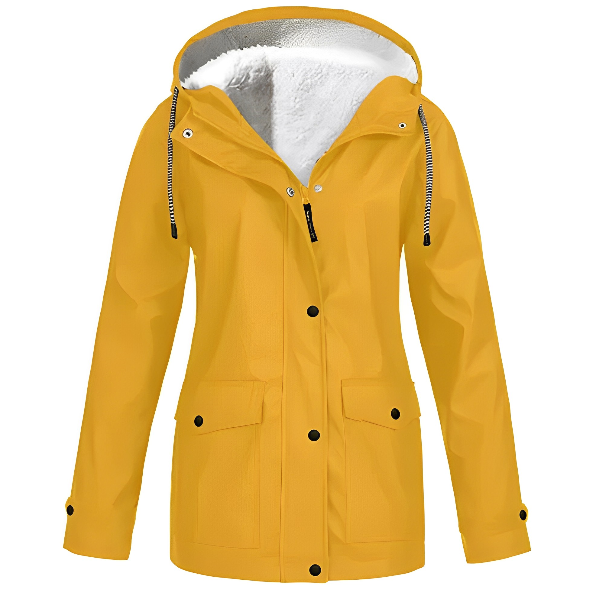 Fleece Gevoerde Dames Regenjas - WarmWarder