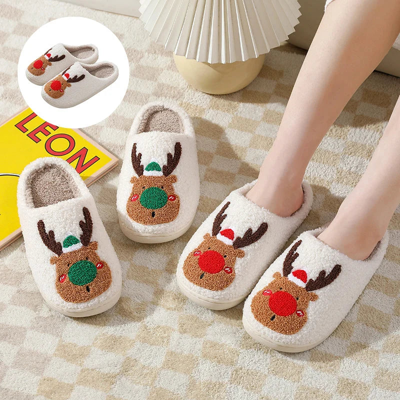 Comfortabele Rendier Pantoffels - ReinDeerFeet