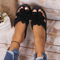 Stijlvolle dames slippers met bloemdetaillering voor de zomer - BlütenSchritt