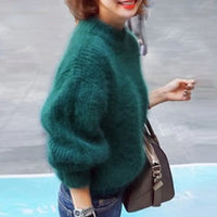 Casual Angora Gebreide Damestrui - Livia