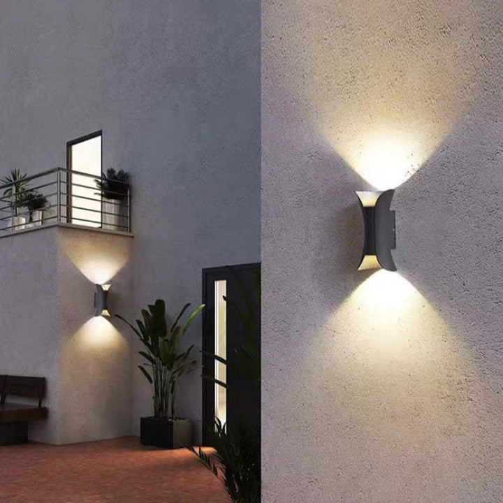 Moderne LED Buitenwandlamp - LumiEdge