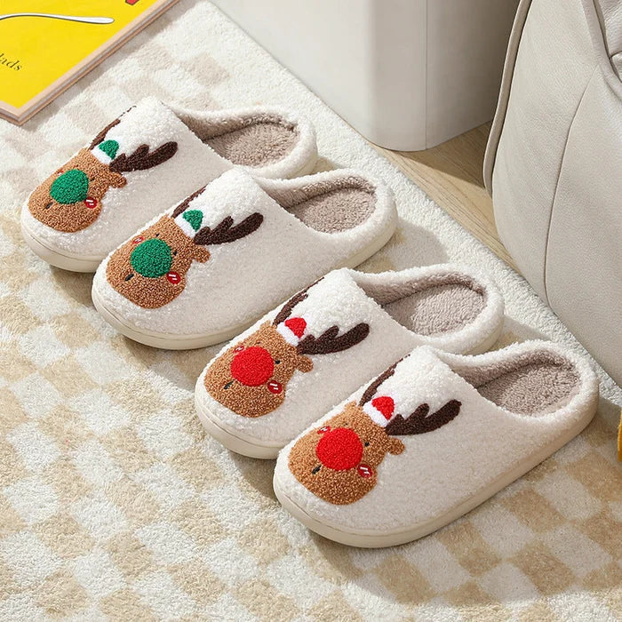 Comfortabele Rendier Pantoffels - ReinDeerFeet