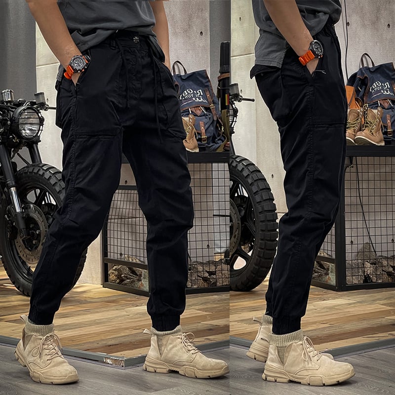 Rekbare Heren Cargo Broek - Axel
