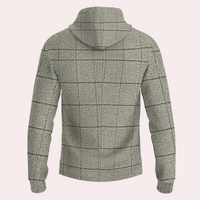 Veelzijdige Herenhoodie met Ruitpatroon - Lucian