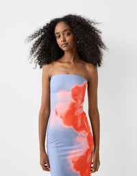 Zomerse Strapless Maxi Dress – Alina
