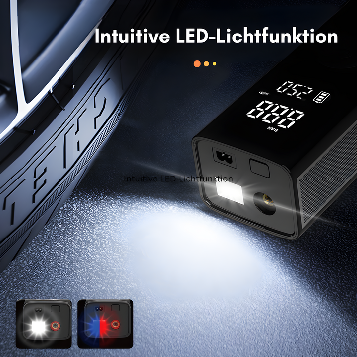 Inteligentna przenośna pompka powietrza - AirMaster Pro