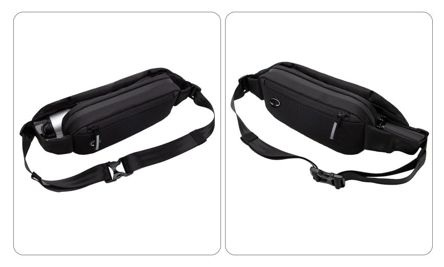 Waterdichte Multi-Vak Heuptas – 1+1 GRATIS Handsfree Reis- en Sporttas