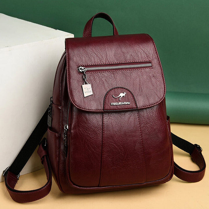 Luxe Leren Dames Rugtas - Isolde