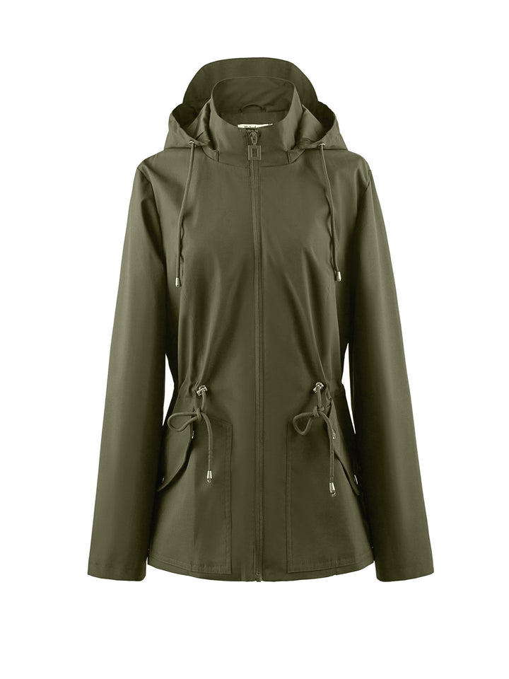 Dames Waterdichte Jas met Capuchon – Iris