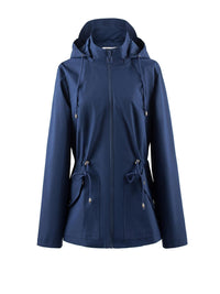 Dames Waterdichte Jas met Capuchon – Iris