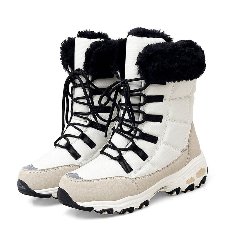 Gevoerde Warme Snowboots voor Vrouwen - Eva