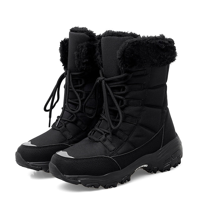 Gevoerde Warme Snowboots voor Vrouwen - Eva