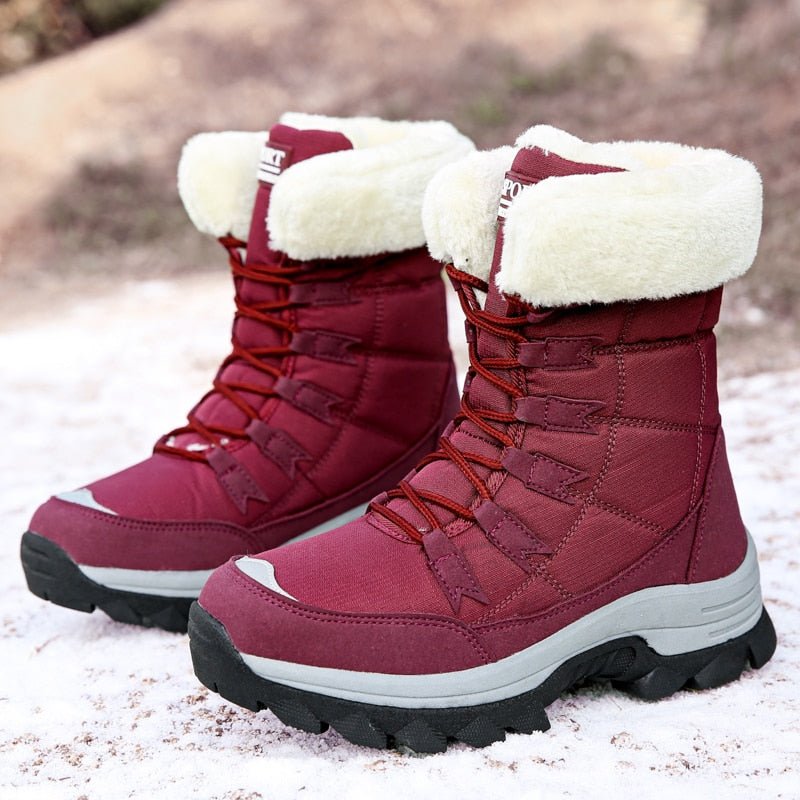 Gevoerde Warme Snowboots voor Vrouwen - Eva