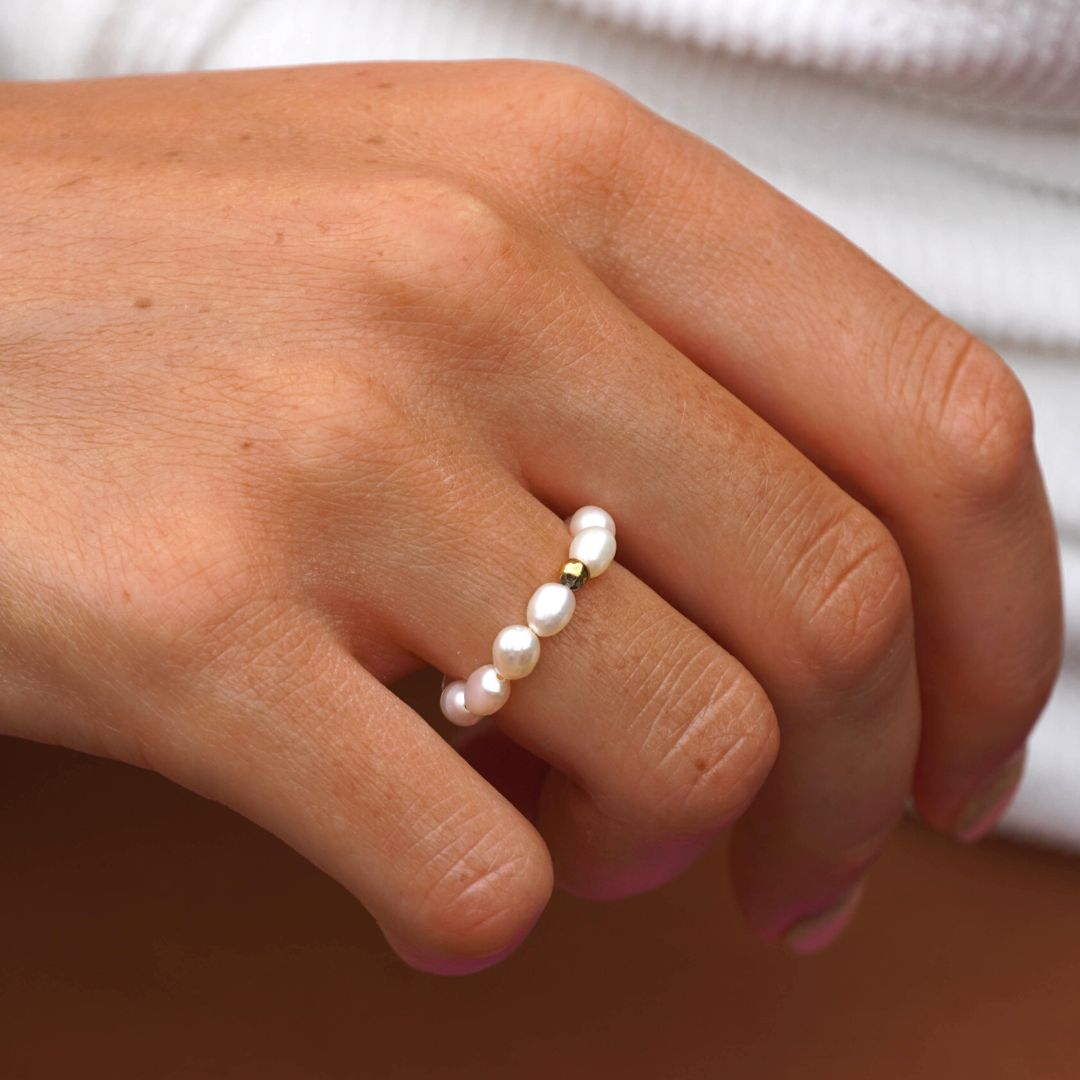 Oceaan Parel Ring voor Dames - Pearl