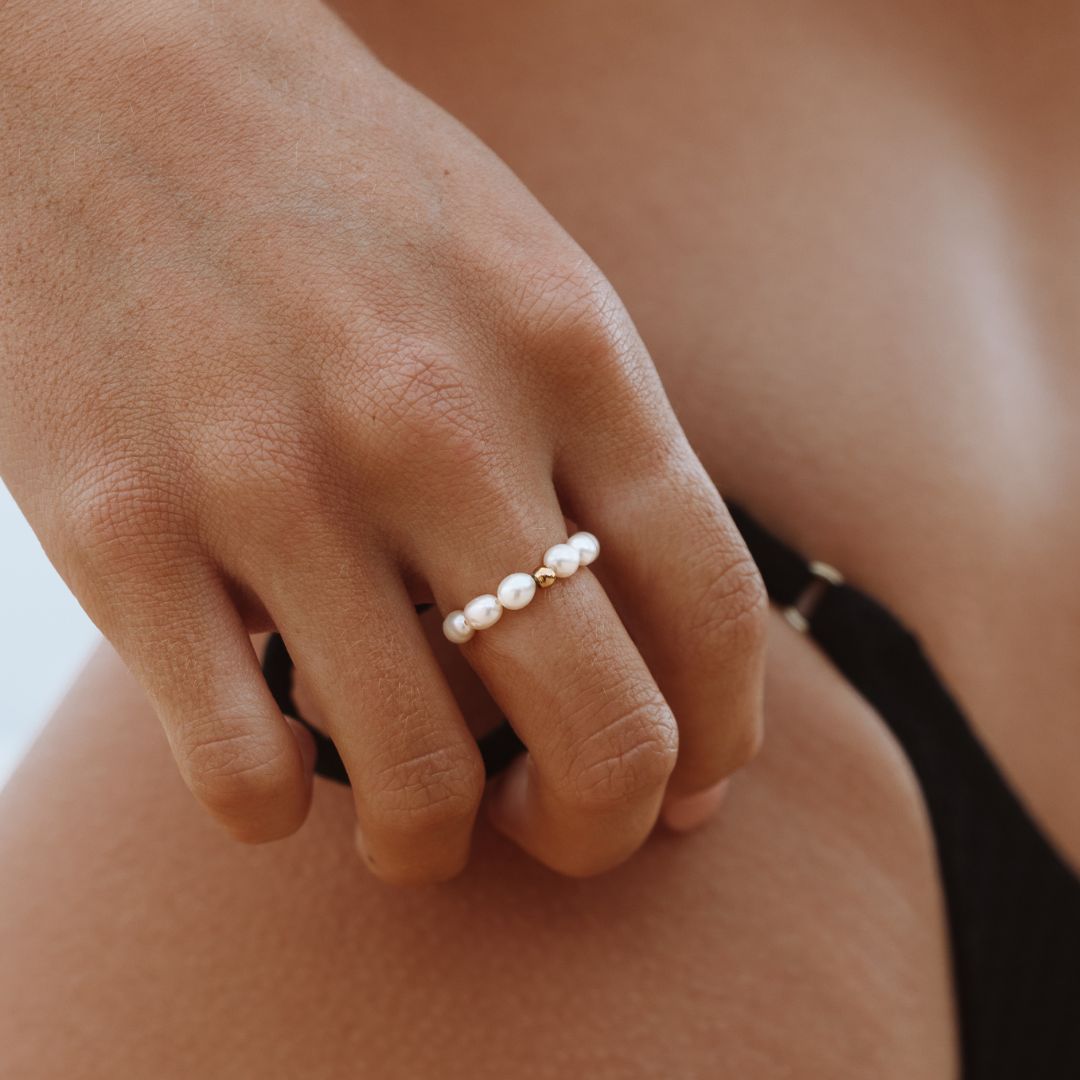 Oceaan Parel Ring voor Dames - Pearl