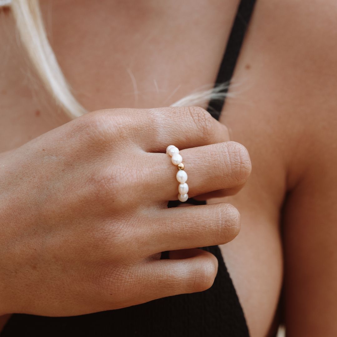 Oceaan Parel Ring voor Dames - Pearl