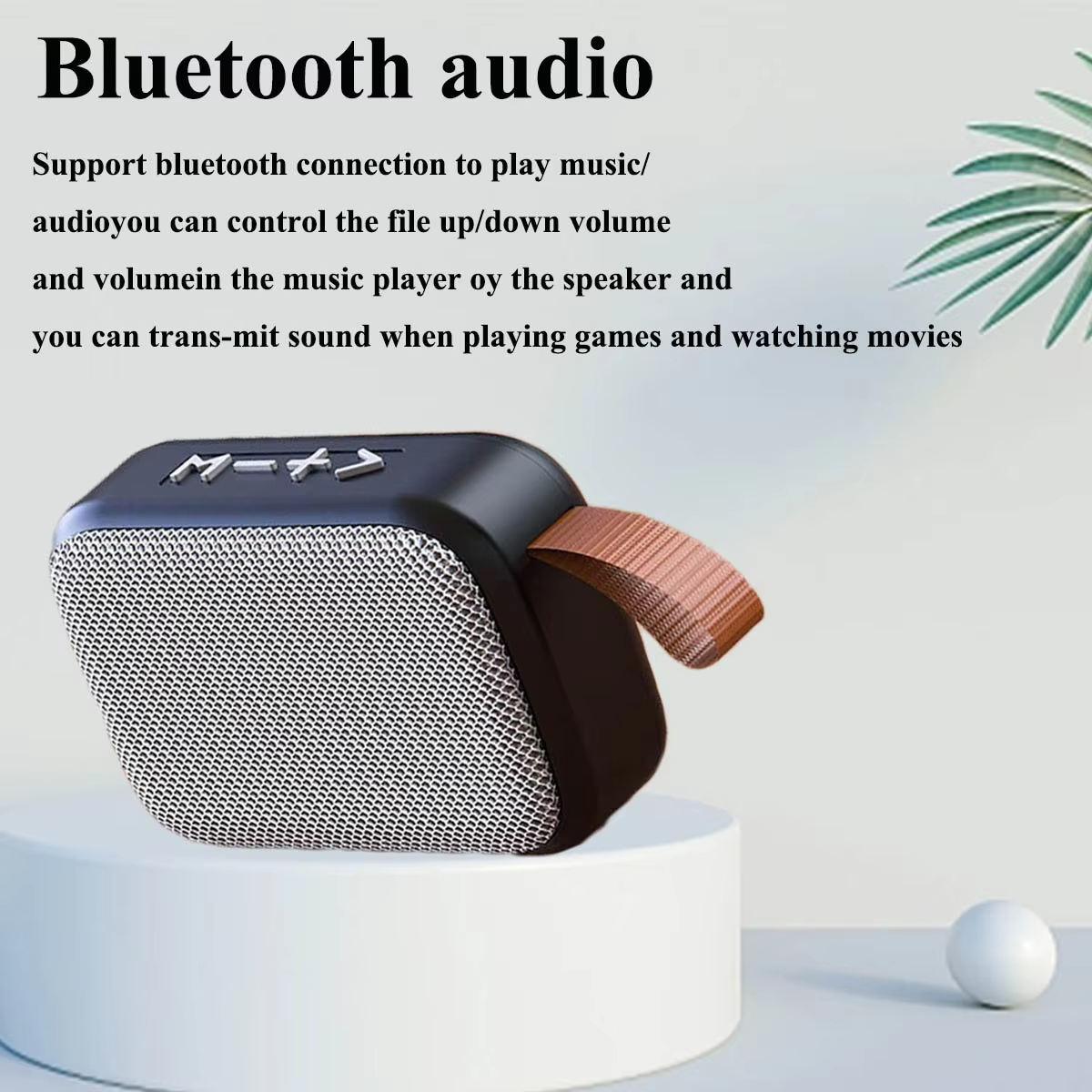 DRAAGBARE BLUETOOTH SPEAKER - 3D STEREO MUZIEKSPELER MET HIFI GELUID