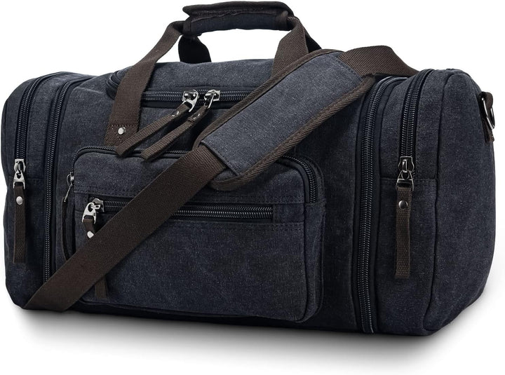 Uitbreidbare Canvas Sporttas – 40L tot 50L Reis Handbagage
