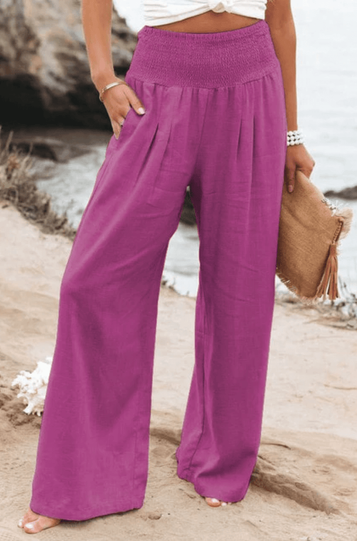 Trendy Palazzo Broek met Boho Flair – Yasmin