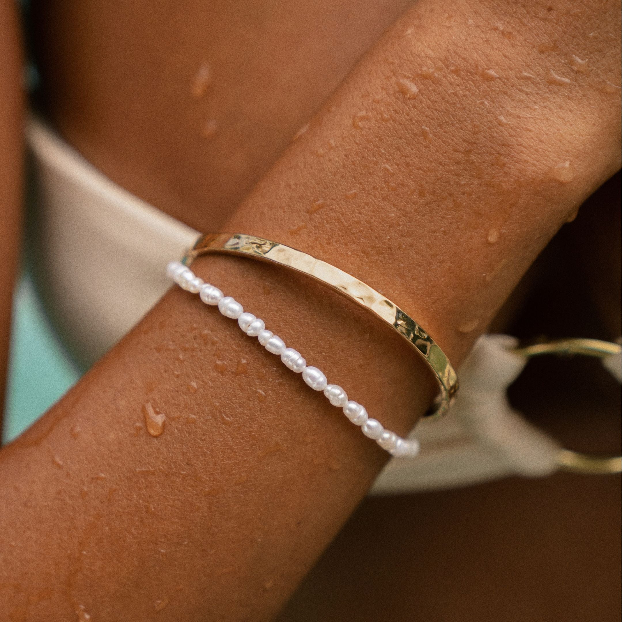 Armband met Zoetwaterparels - Marina