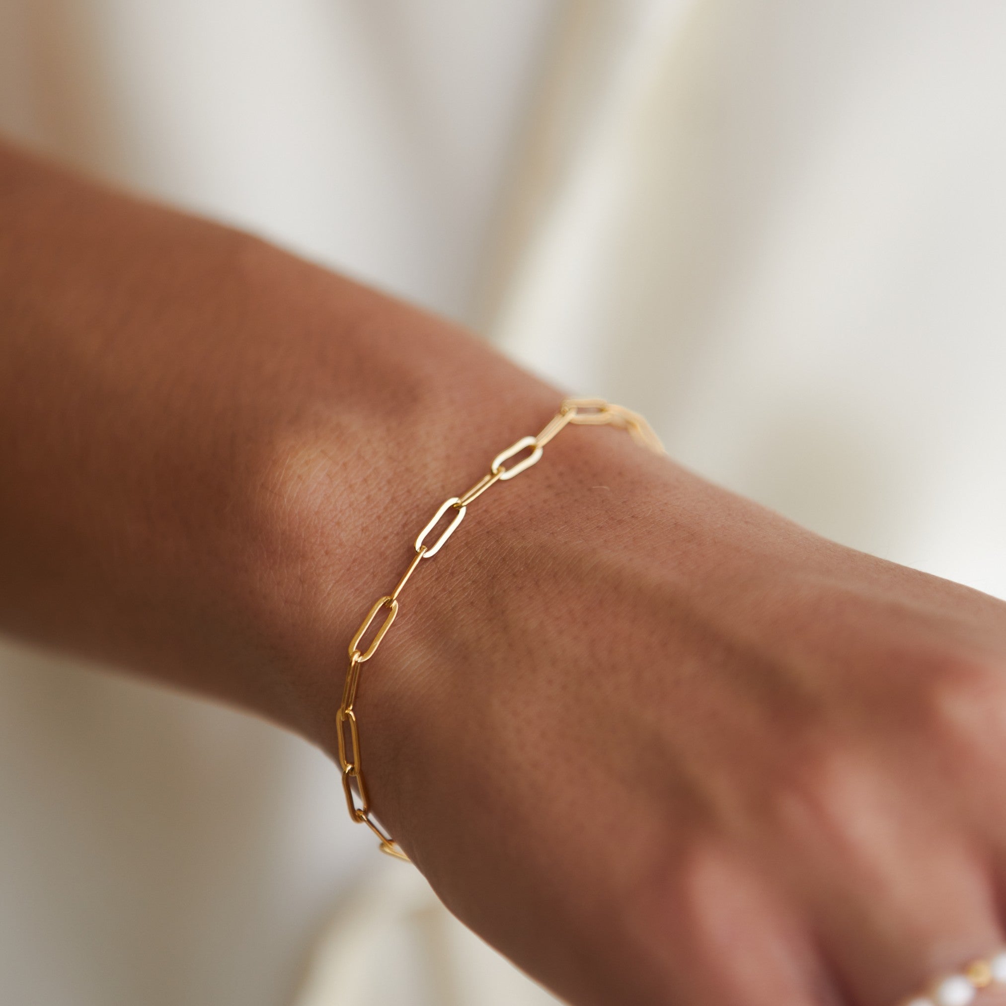 Paperclip Schakel Armband - Nova