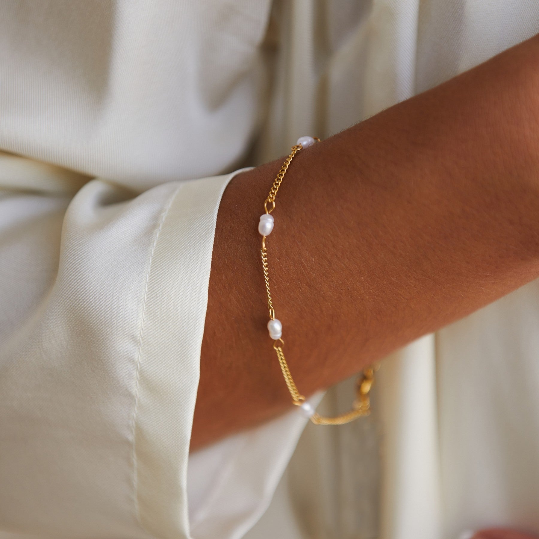 Armband met Zoetwaterparels - Amara