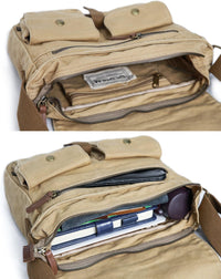 Duurzame Canvas Schoudertas – Kael
