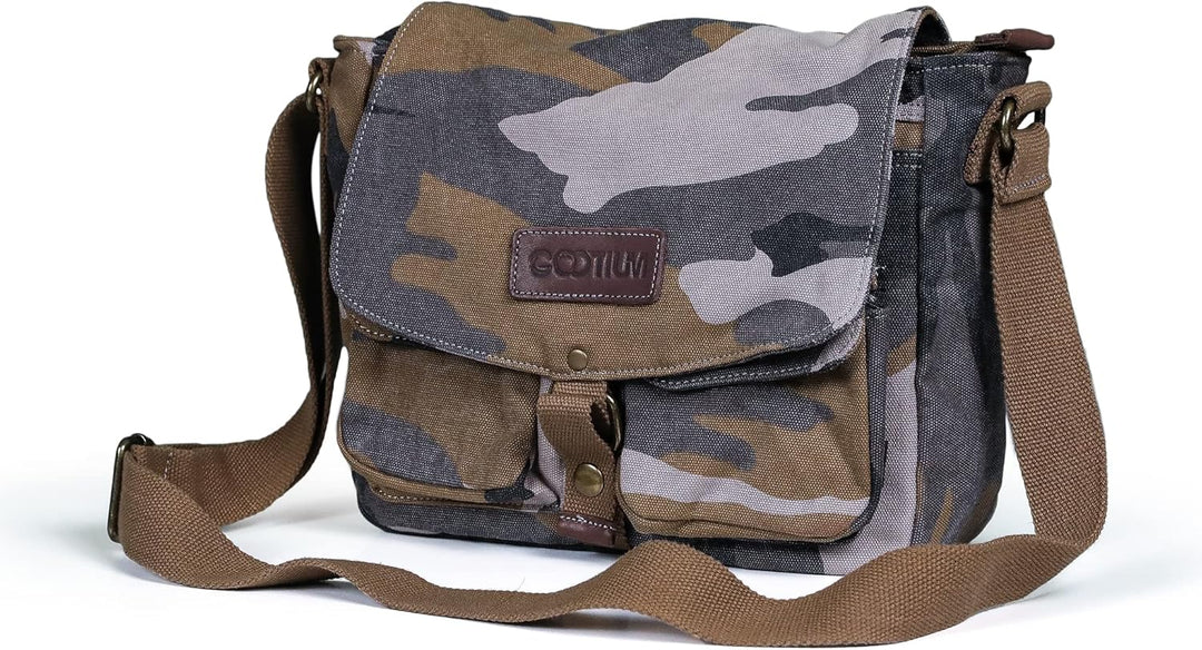 Duurzame Canvas Schoudertas – Kael