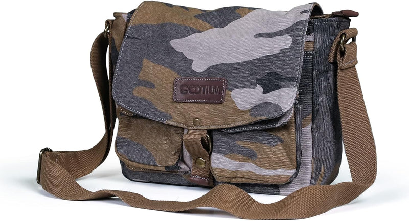 Duurzame Canvas Schoudertas – Kael