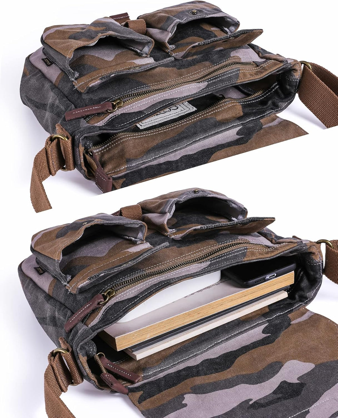 Duurzame Canvas Schoudertas – Kael