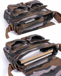 Duurzame Canvas Schoudertas – Kael