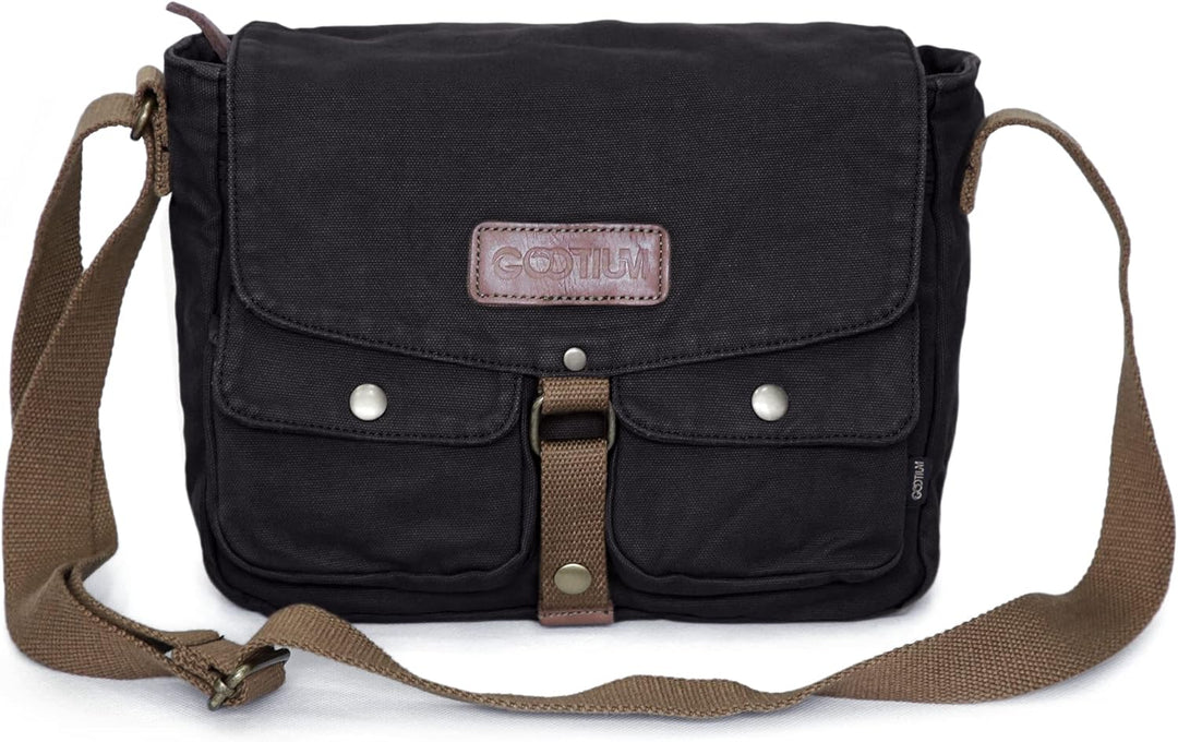 Duurzame Canvas Schoudertas – Kael