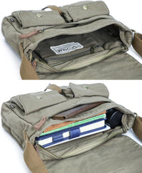 Duurzame Canvas Schoudertas – Kael