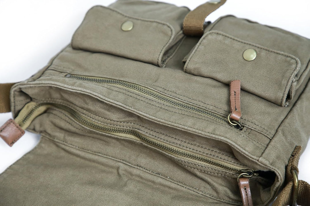 Duurzame Canvas Schoudertas – Kael