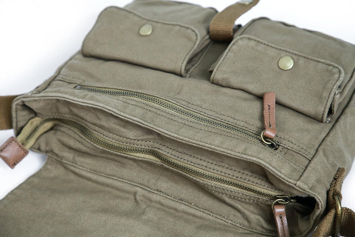 Duurzame Canvas Schoudertas – Kael