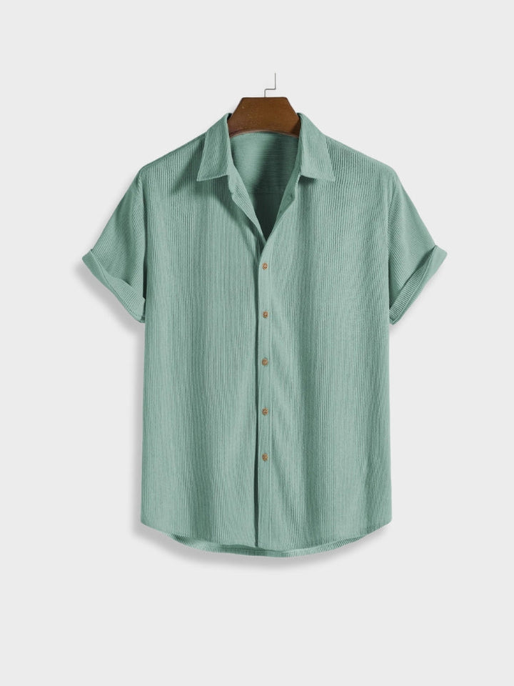 Heren Corduroy Zomerset met Knoopsluiting – Sven