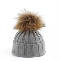 Gebreide Winter Pom-Pom Muts - Felina