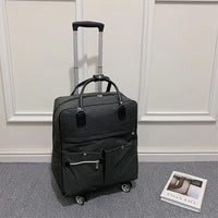 Lichtgewicht Handbagage met Draaiwielen en Laptopvak