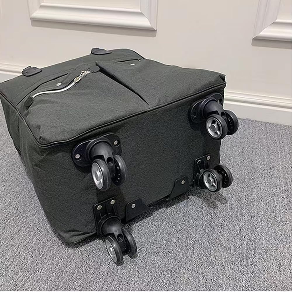 Lichtgewicht Handbagage met Draaiwielen en Laptopvak