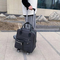Lichtgewicht Handbagage met Draaiwielen en Laptopvak
