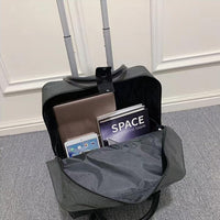 Lichtgewicht Handbagage met Draaiwielen en Laptopvak