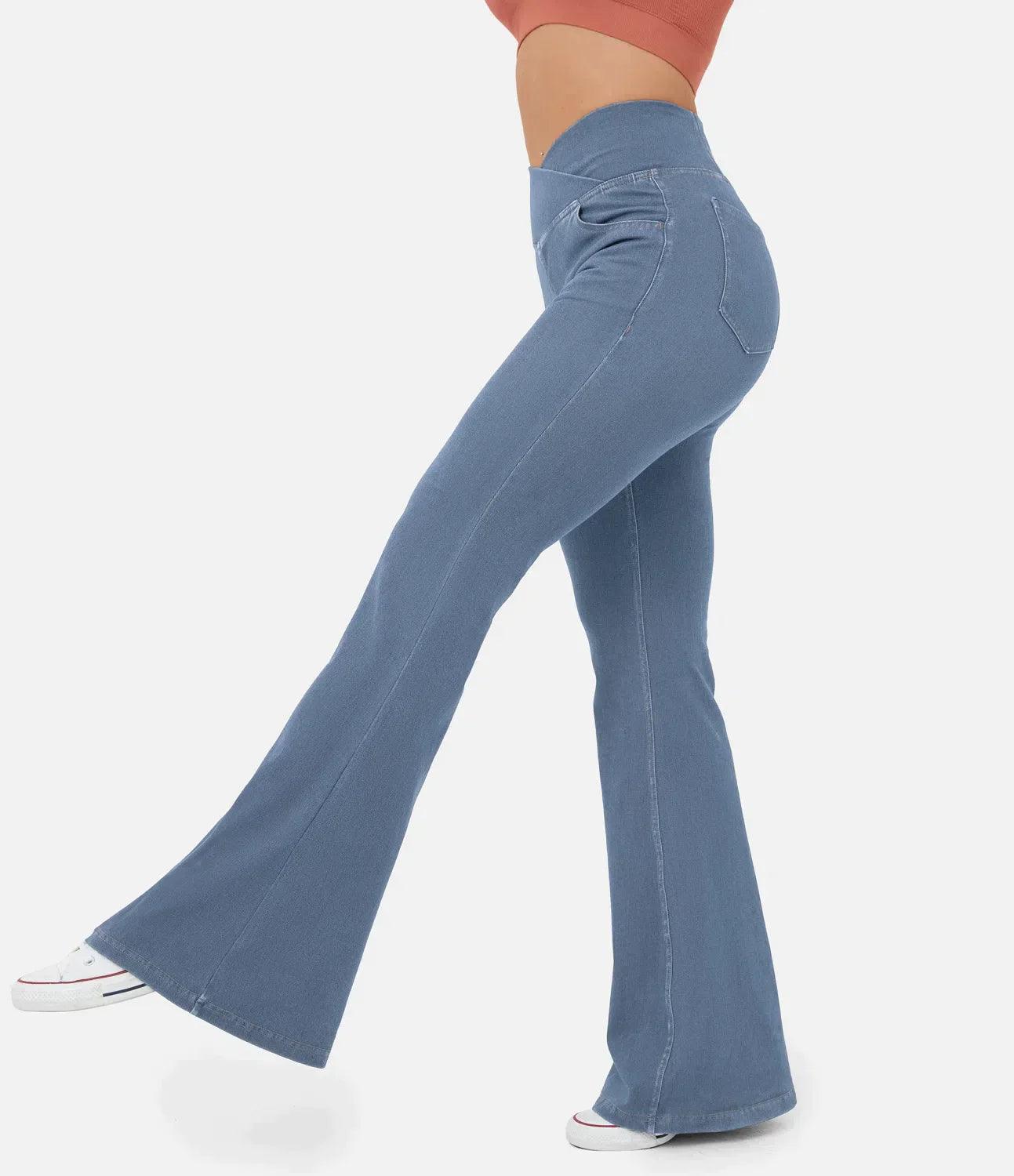 Comfortabele Curvy High Waist Jeans - Aria