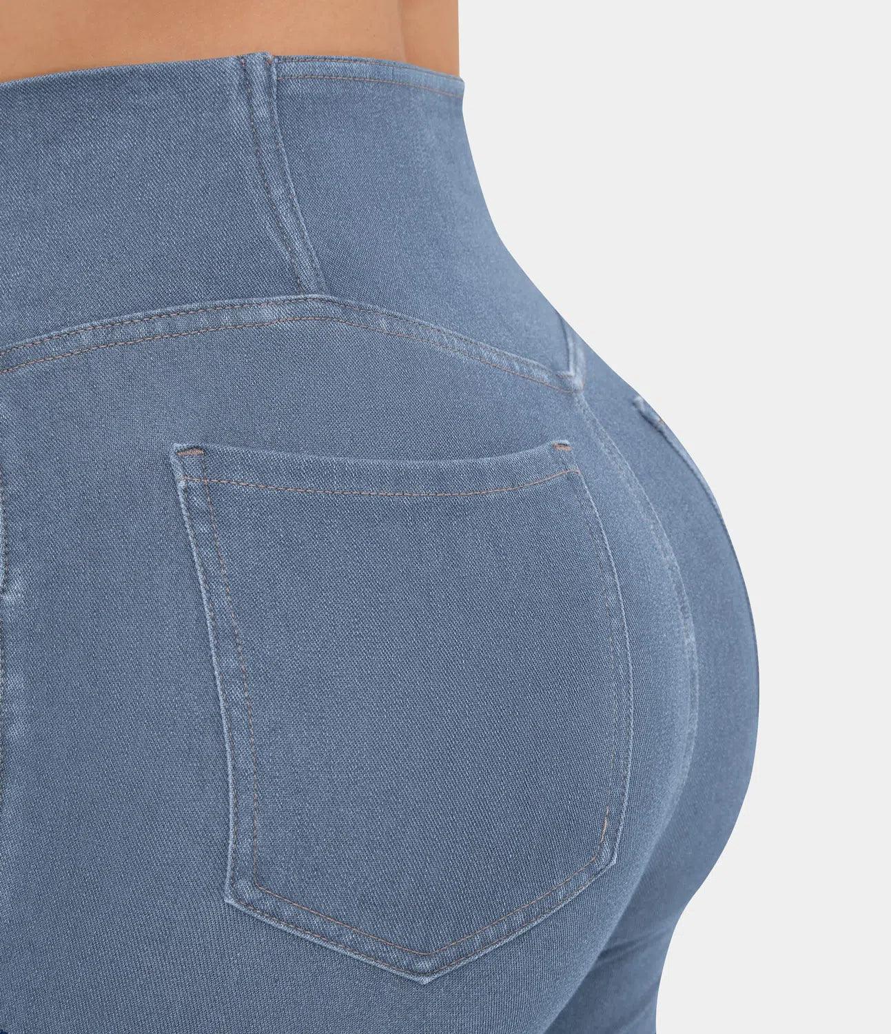 Comfortabele Curvy High Waist Jeans - Aria