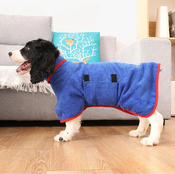 Comfortabele Hondenbadjas - Finn